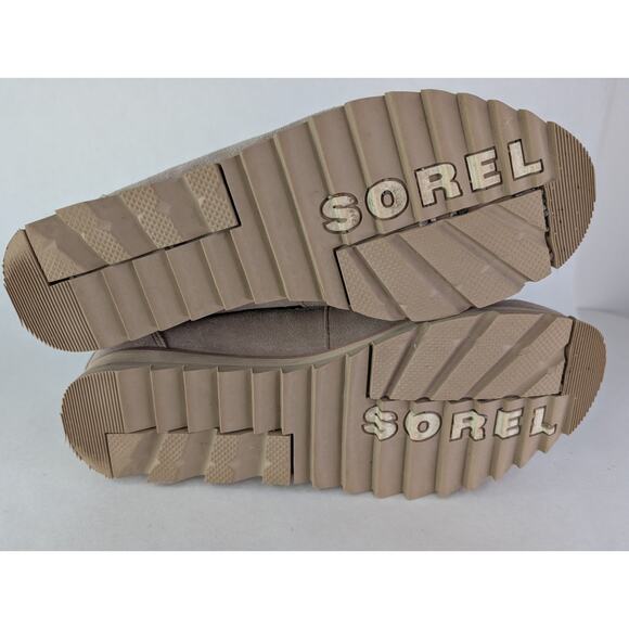 Sorel Women’s Harlow Lace Cozy Gray Ankle Bootie Size 10M - Picture 8 of 8